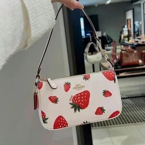 Coach Women's Nolita 19 Wild Strawberry
Print Purse